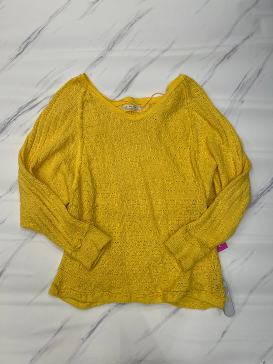 Sweater By We The Free In Yellow, Size: M