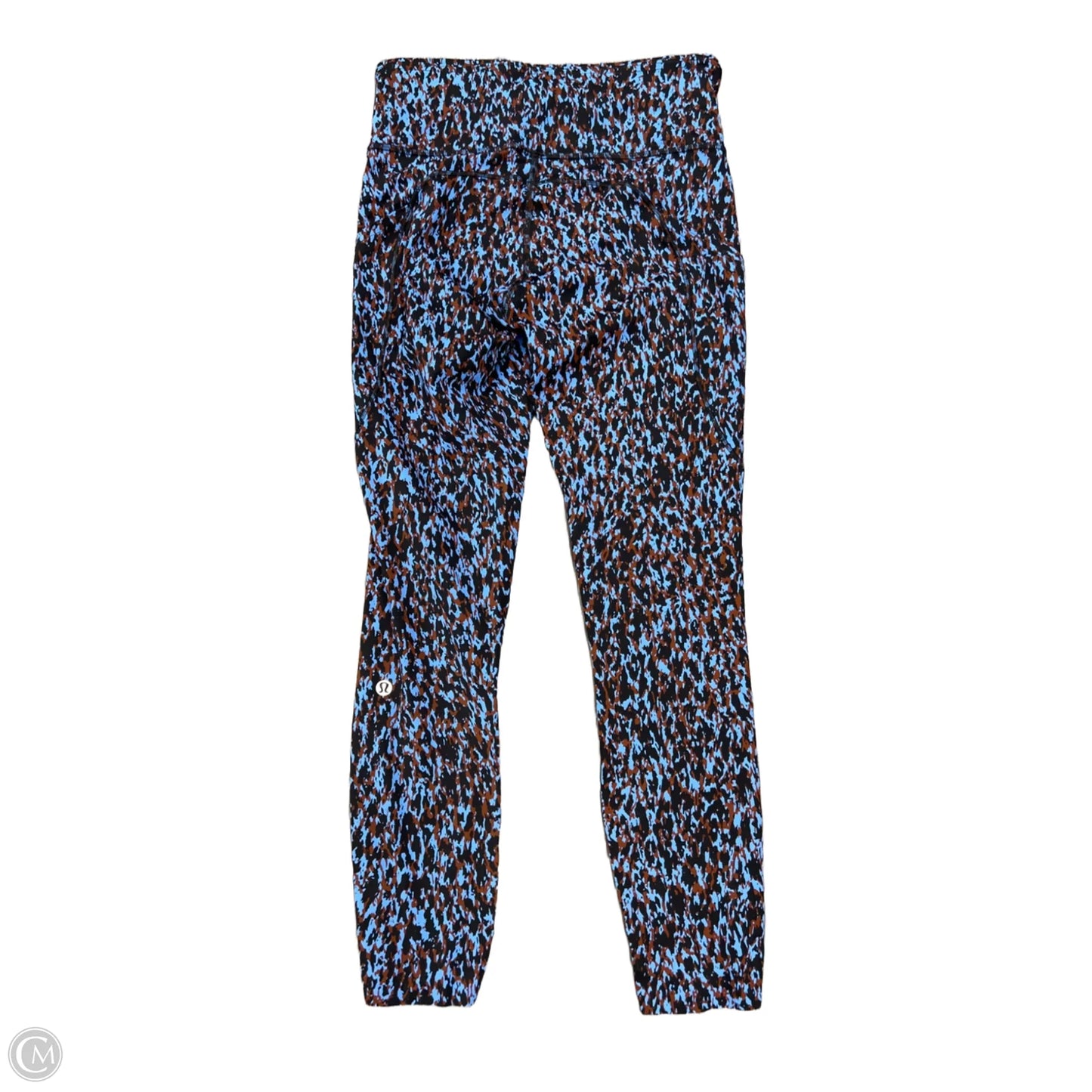 Athletic Leggings By Lululemon In Blue, Size: 6