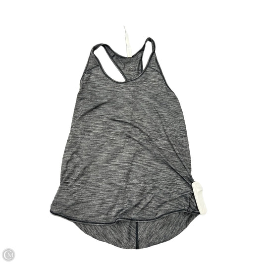 Athletic Tank Top By Lululemon In Grey, Size: 4