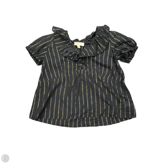 Top Short Sleeve By Michael By Michael Kors In Black, Size: M