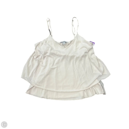 Top Sleeveless By Allison Joy In Cream, Size: Xs