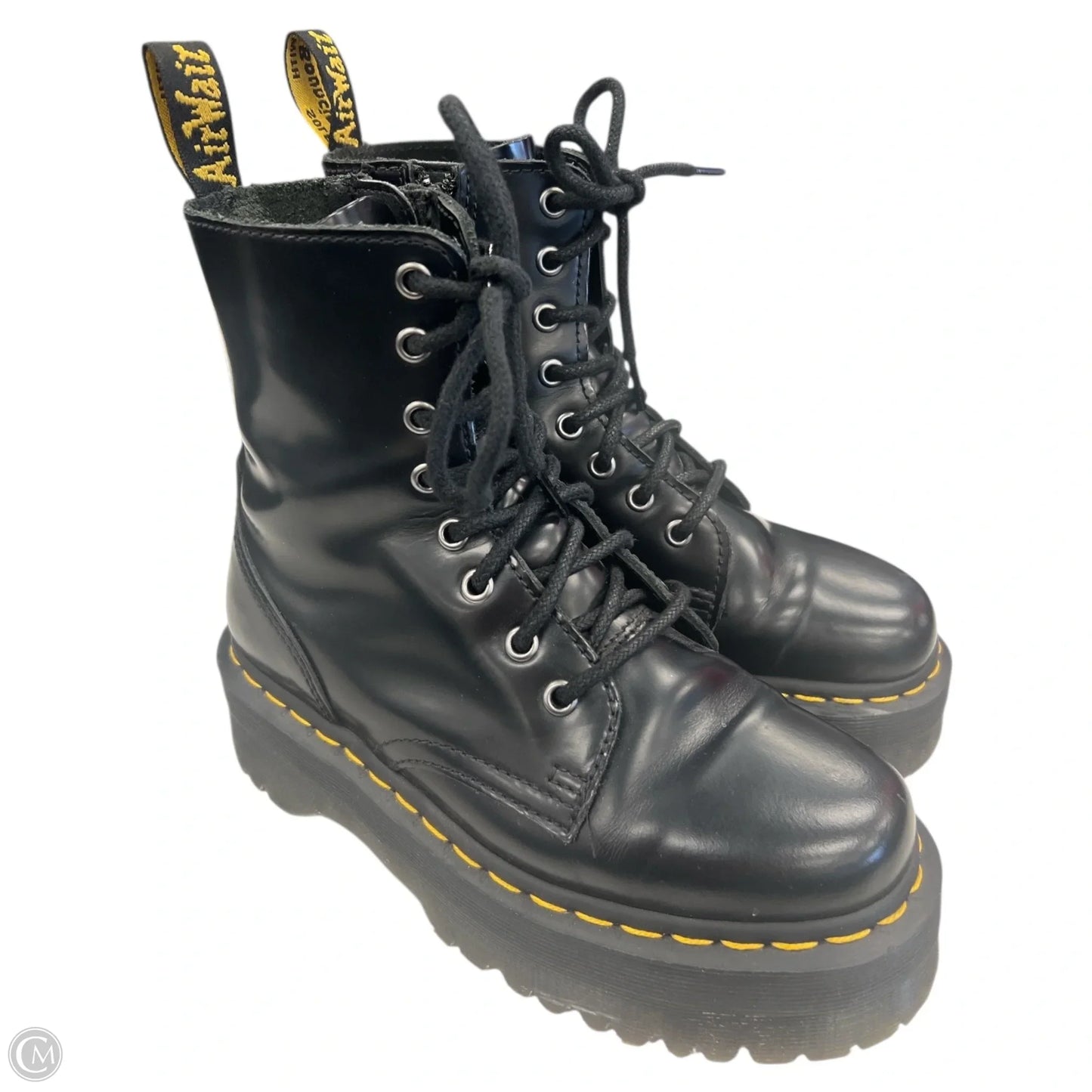 Boots Combat By Dr Martens In Black, Size: 5