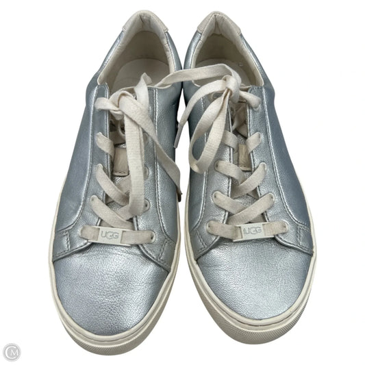 Shoes Designer By Ugg In Silver, Size: 7.5