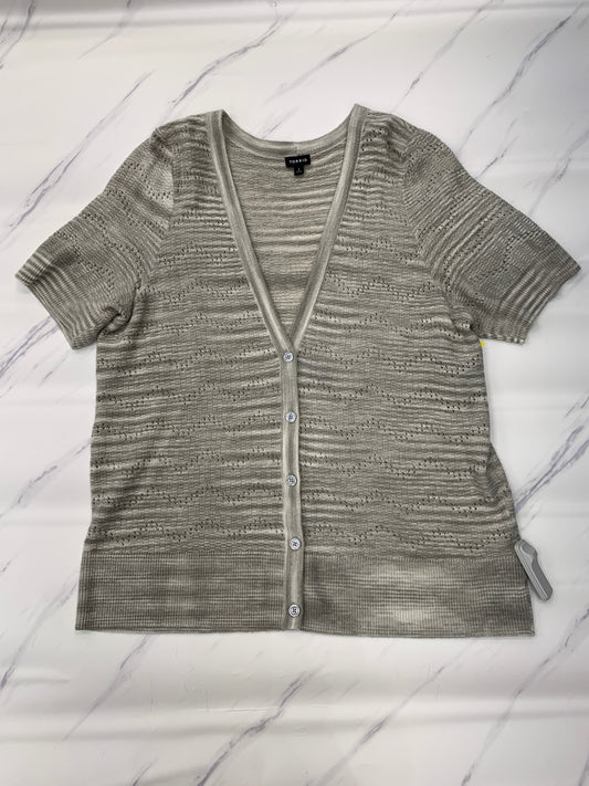 Sweater Short Sleeve By Torrid In Grey, Size: 3x