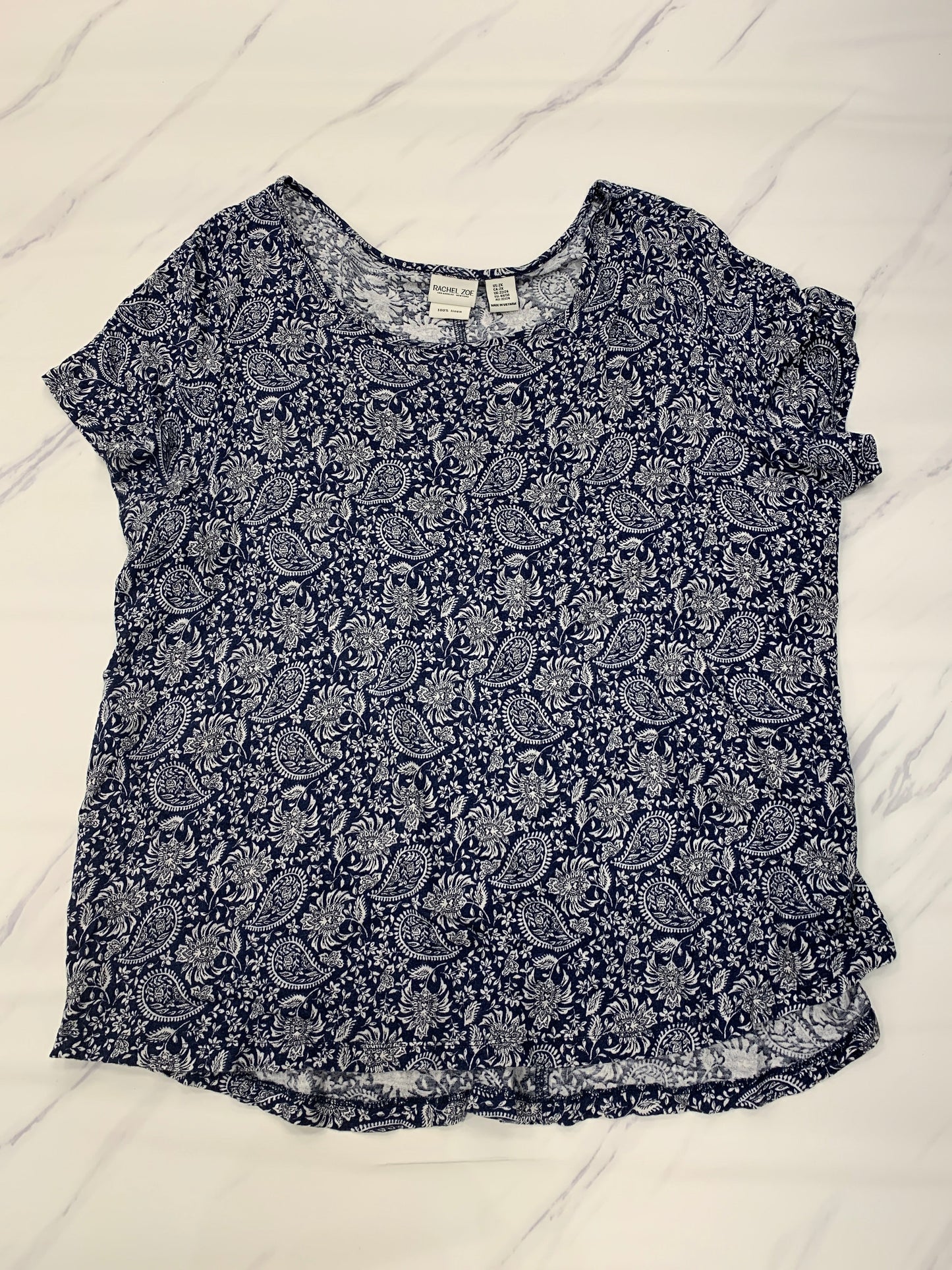 Top Short Sleeve By Rachel Zoe  Size: 2x