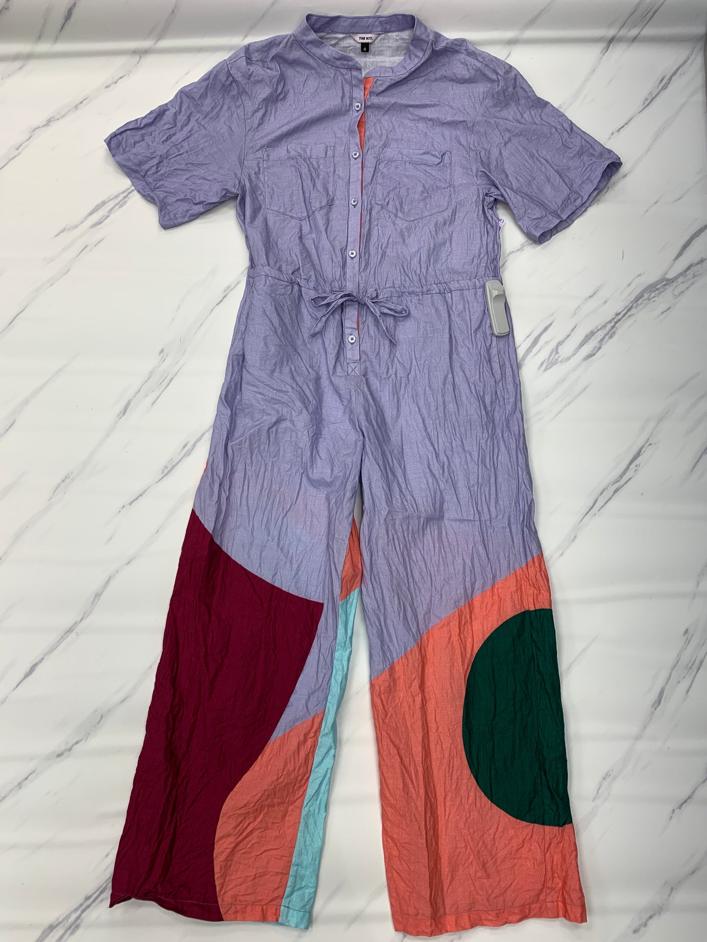 Jumpsuit By Cmb In Purple, Size: 4