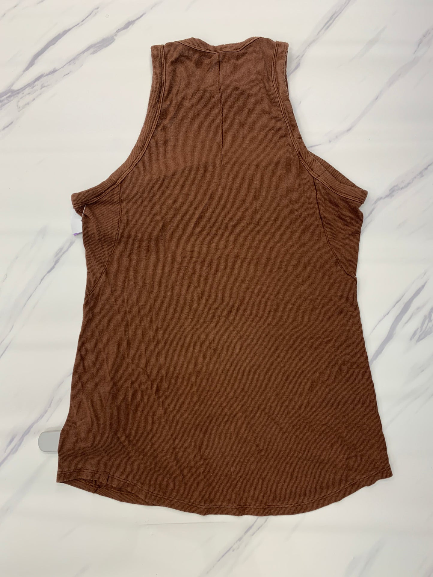 Brown Athletic Tank Top Lululemon, Size 10