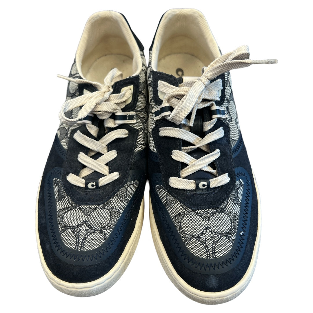 Blue Shoes Designer Coach, Size 11