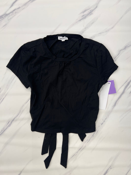 Black Top Short Sleeve Cmc, Size S
