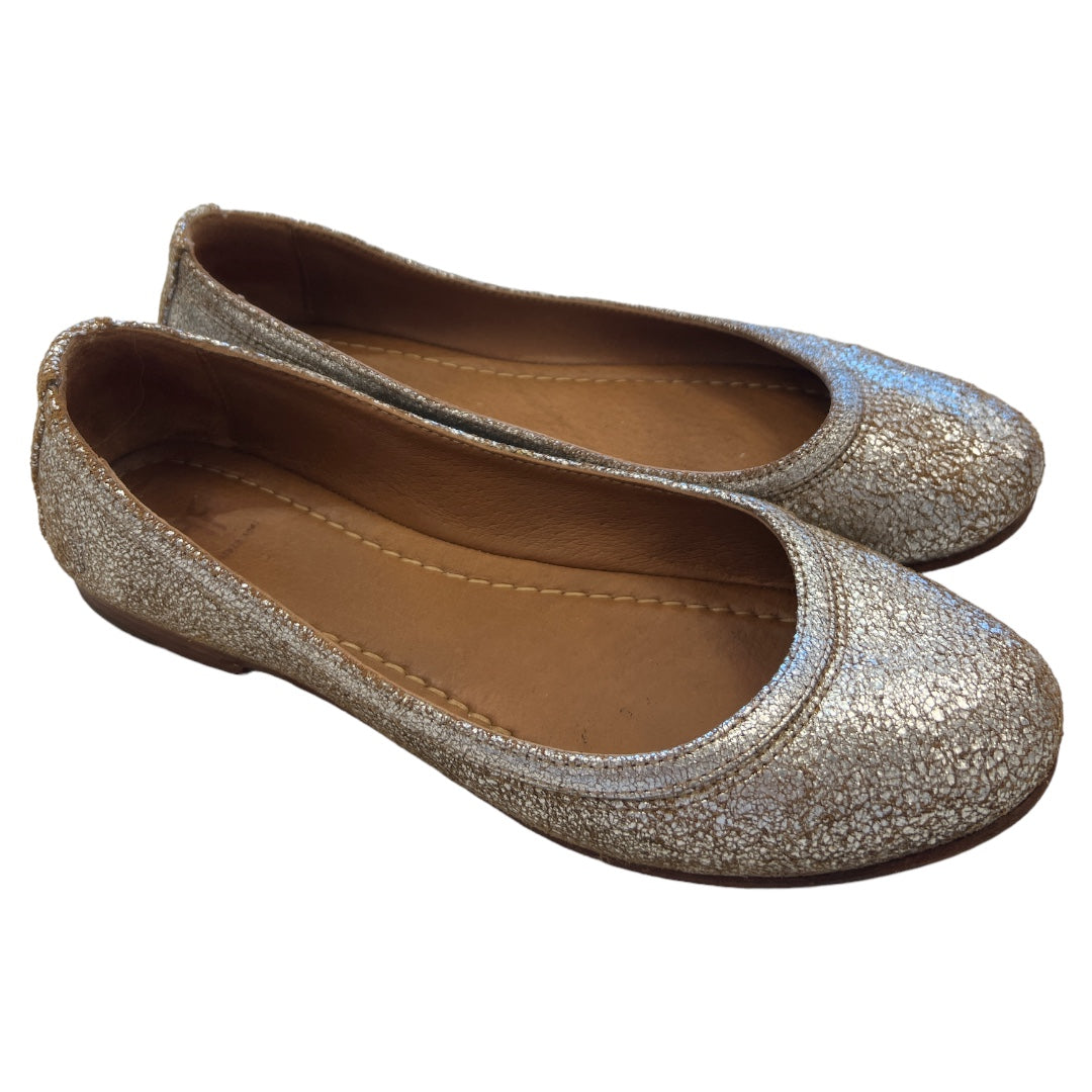 Silver Shoes Designer Frye, Size 8.5