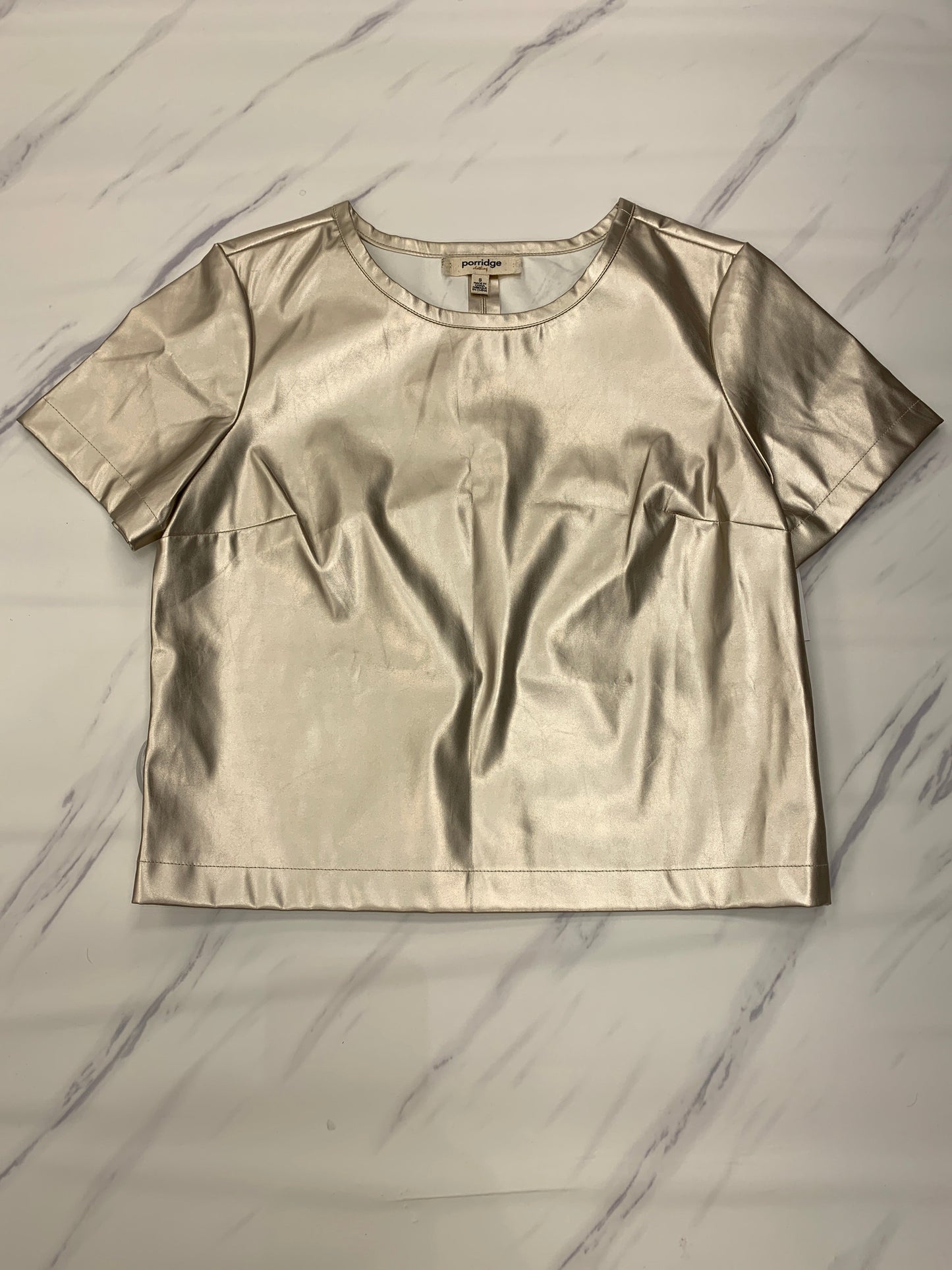 Gold Top Short Sleeve Porridge, Size S