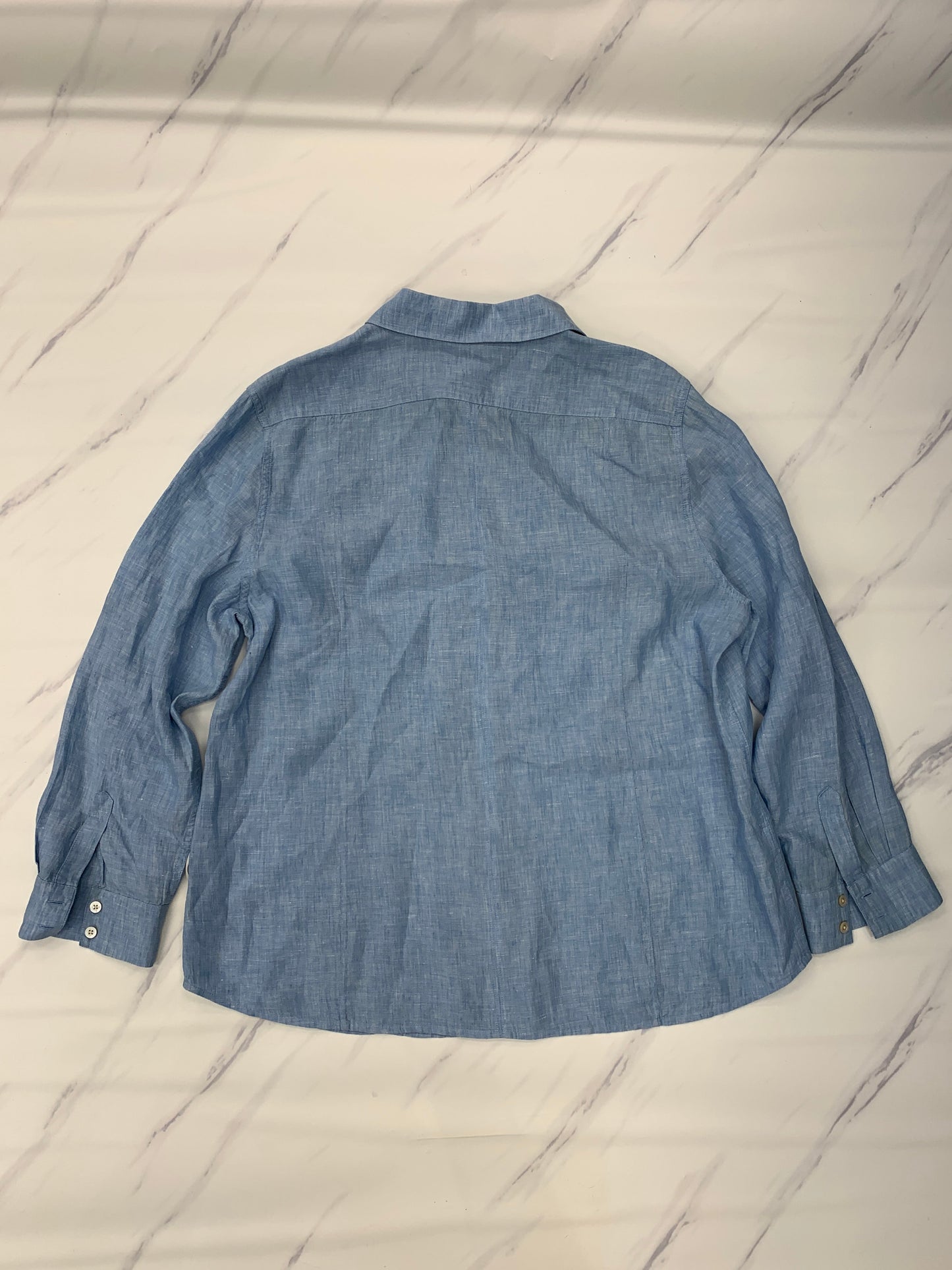 Blue Top Long Sleeve Tommy Bahama, Size Xl