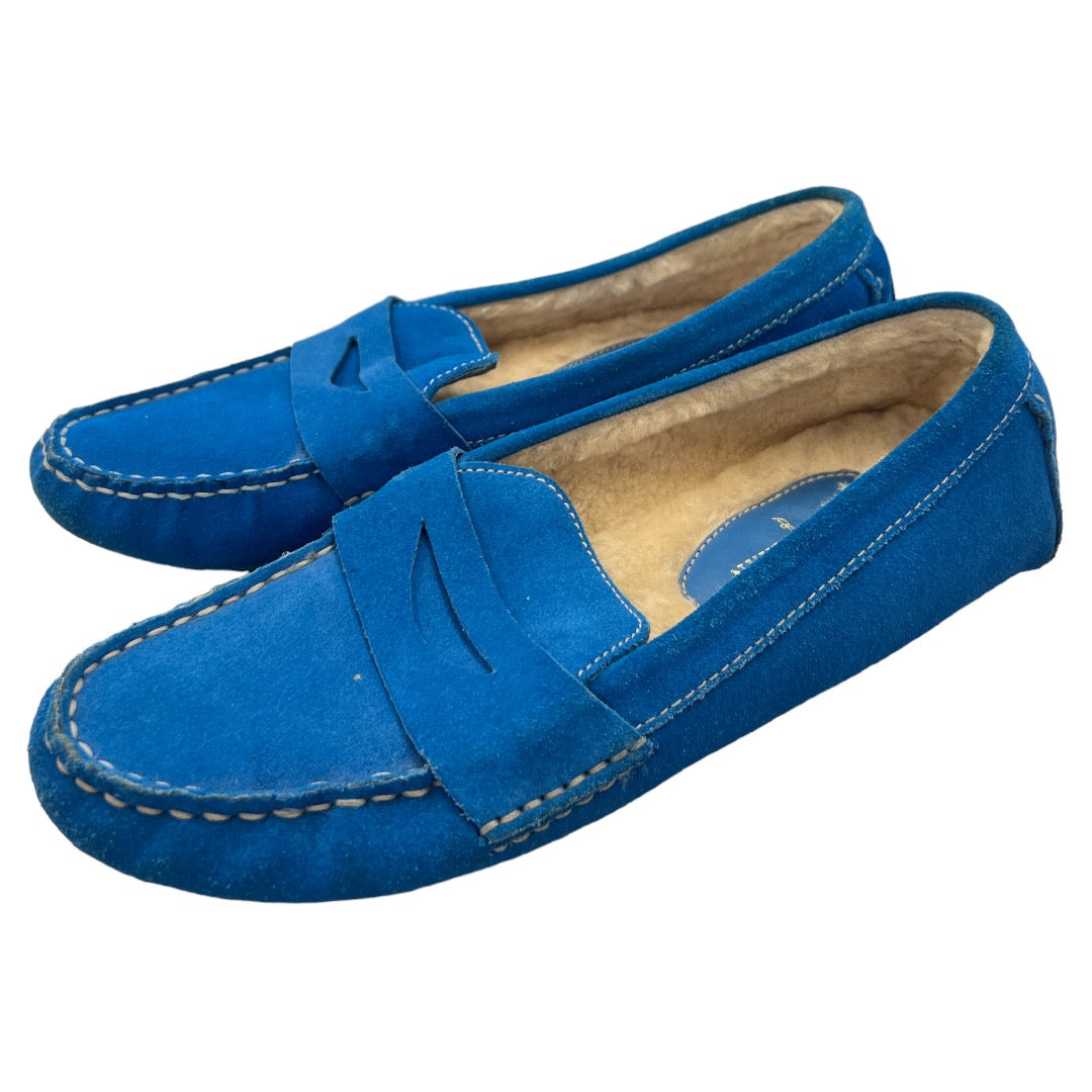 Shoes Flats By Cole-haan In Blue, Size: 8