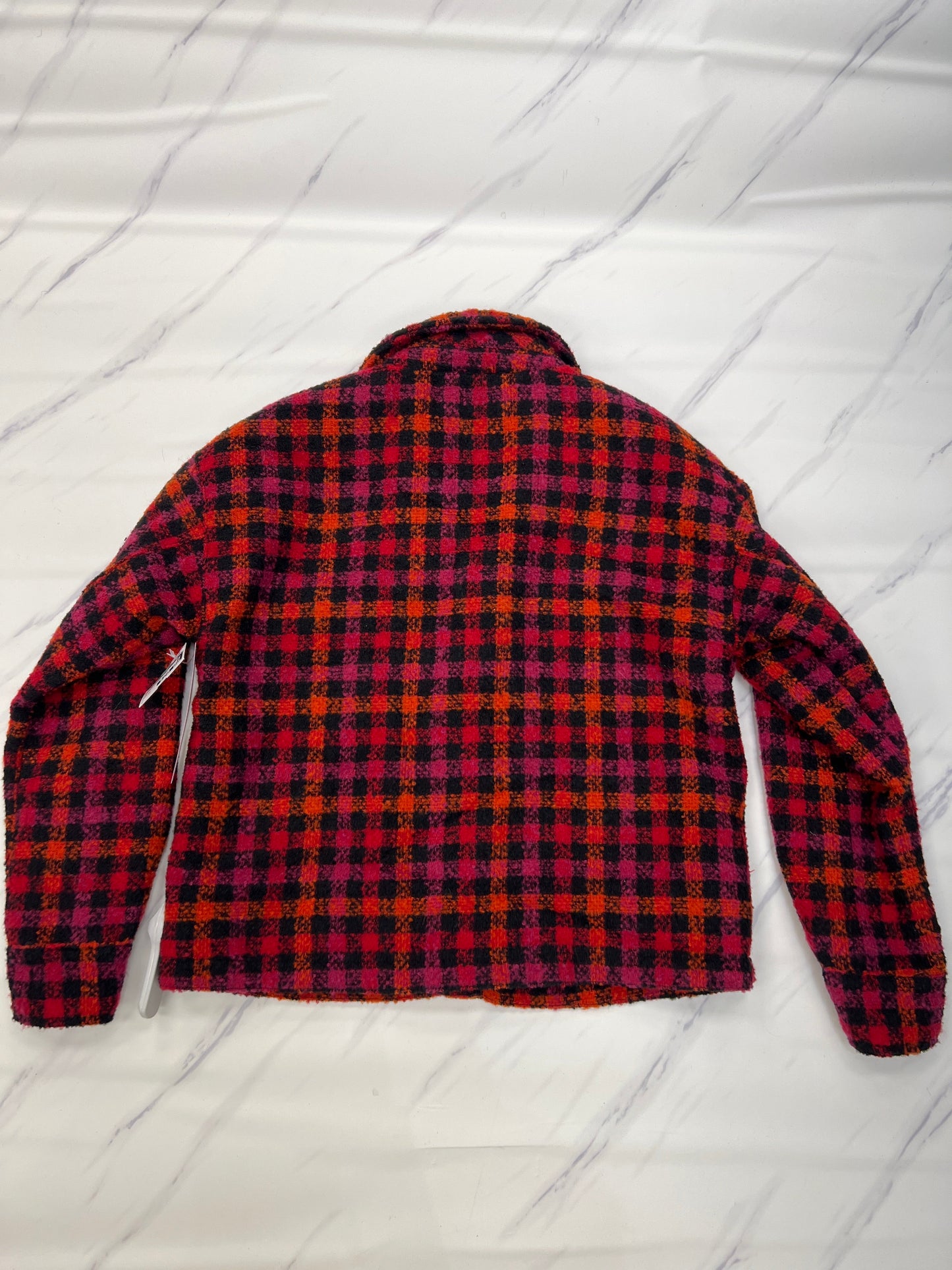 Jacket Other By Sanctuary In Plaid Pattern, Size: Xs