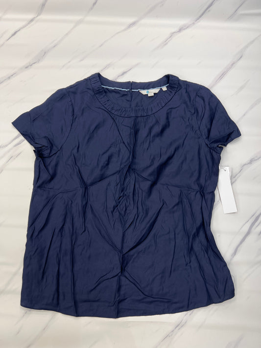 Top Short Sleeve By Boden In Blue, Size: 14