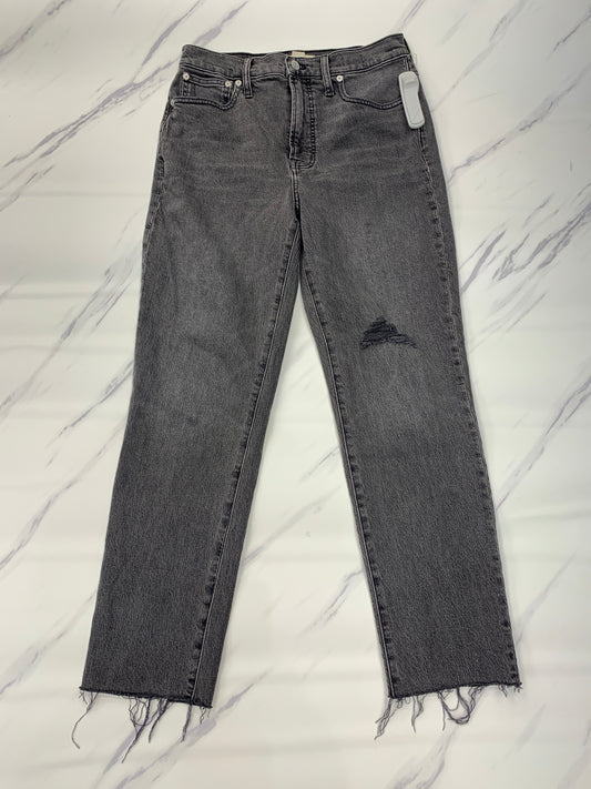 Jeans Boyfriend By Madewell In Black, Size: 4