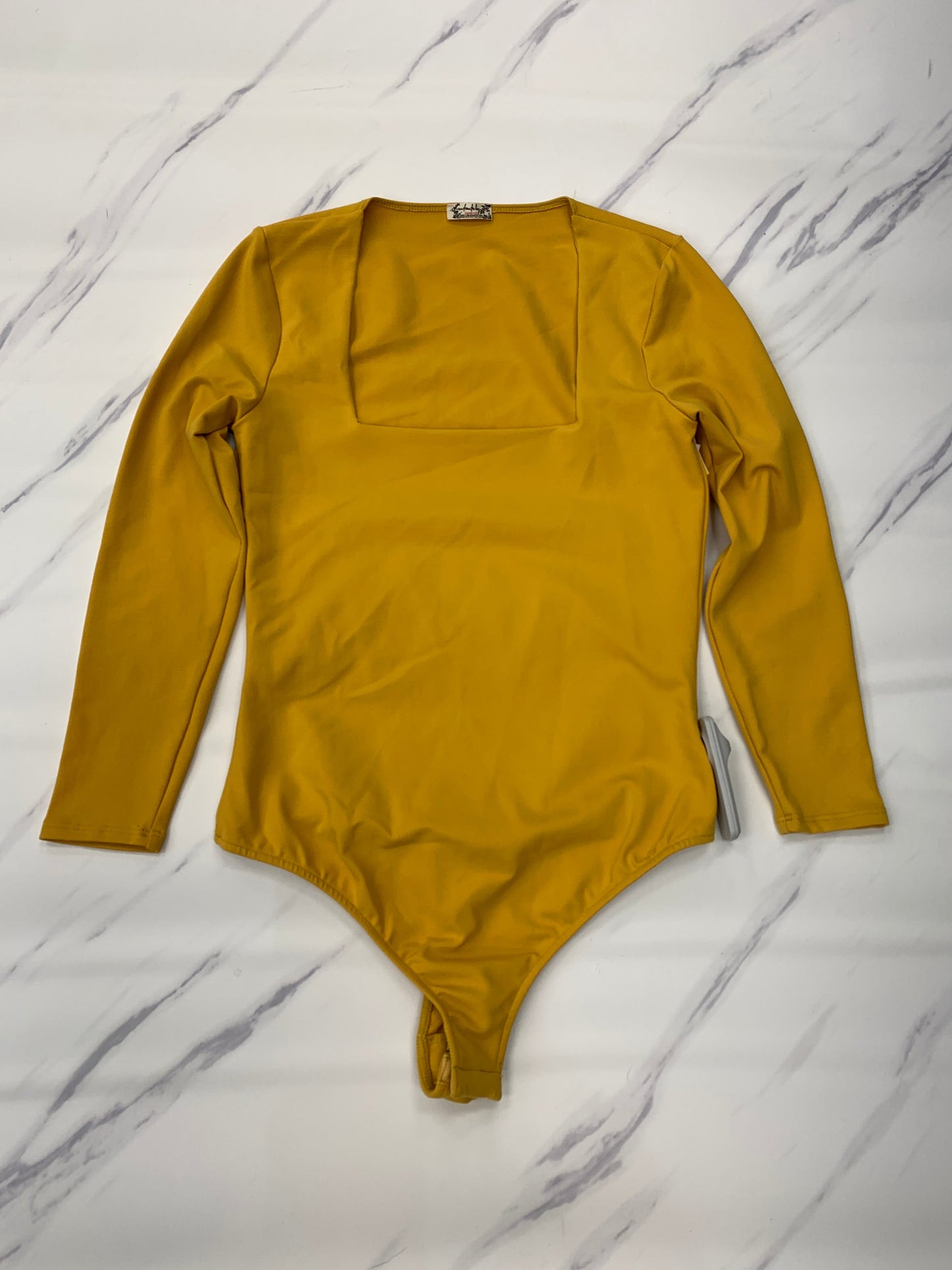 Bodysuit By Free People In Yellow, Size: M