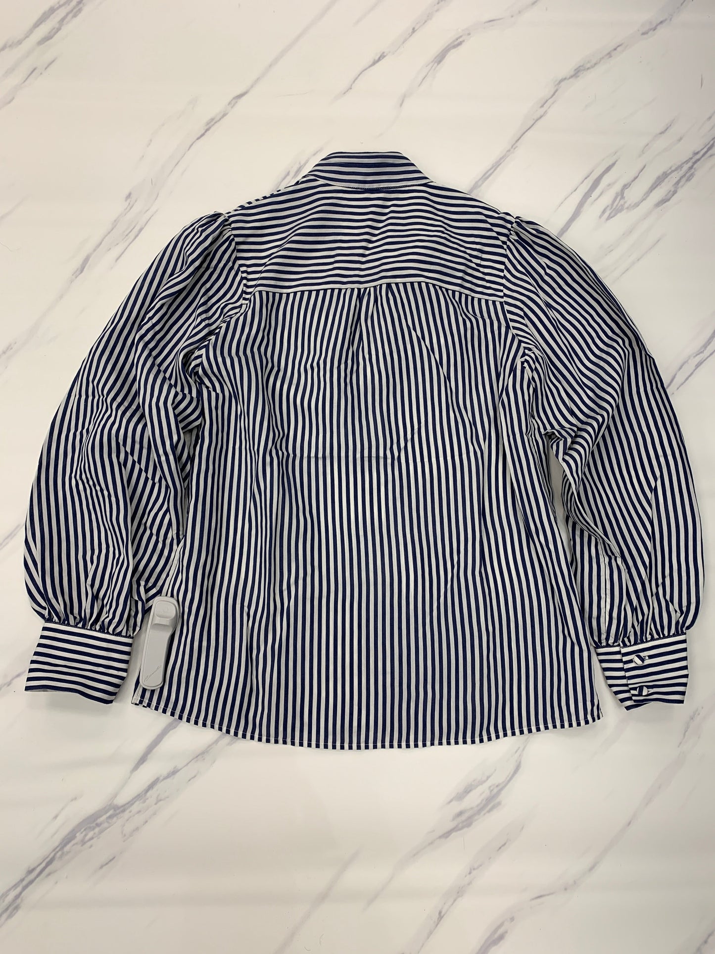 Top Long Sleeve By Maeve In Striped Pattern, Size: Xs