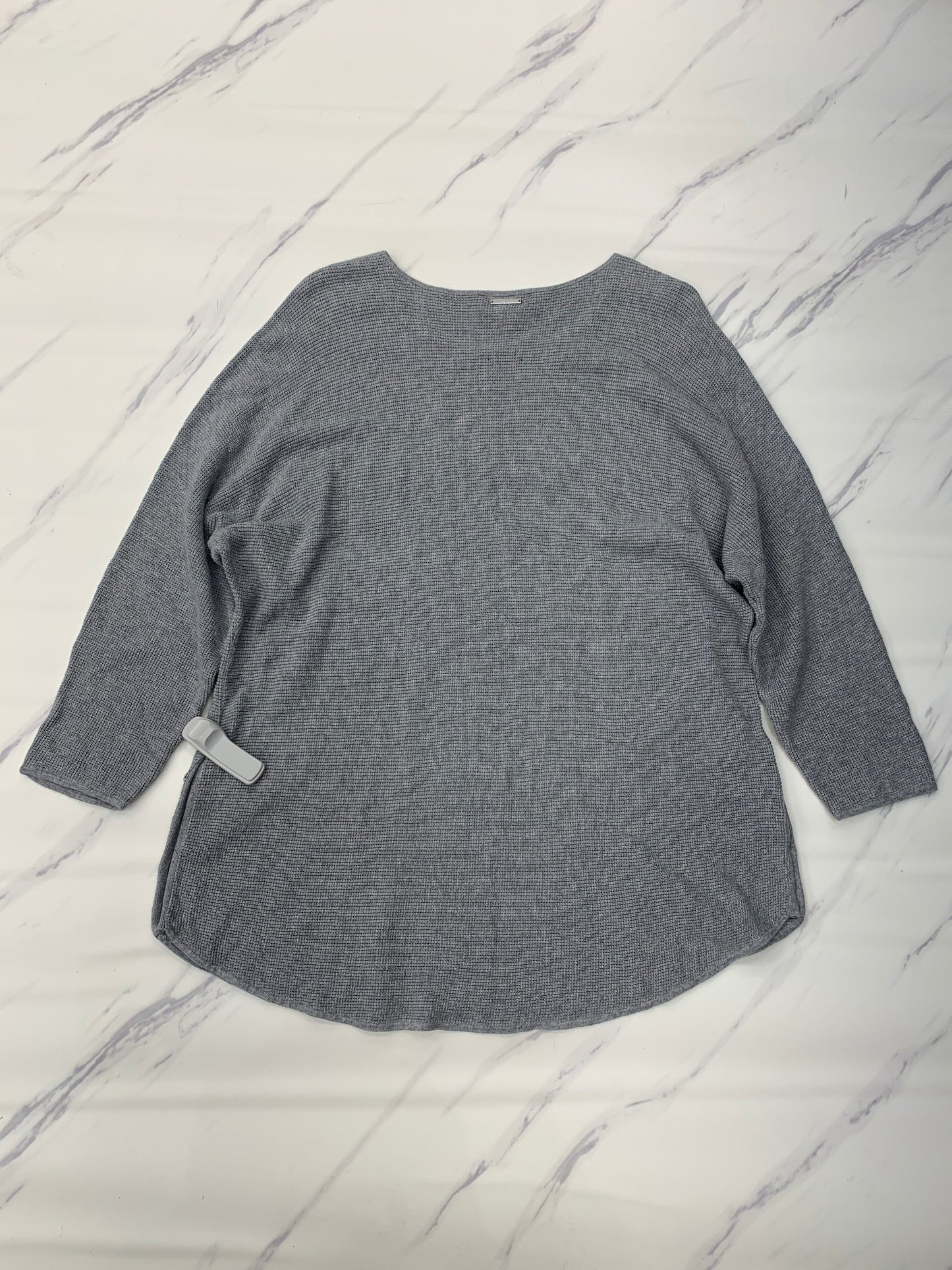 Top Long Sleeve By Michael By Michael Kors In Grey, Size: 2x