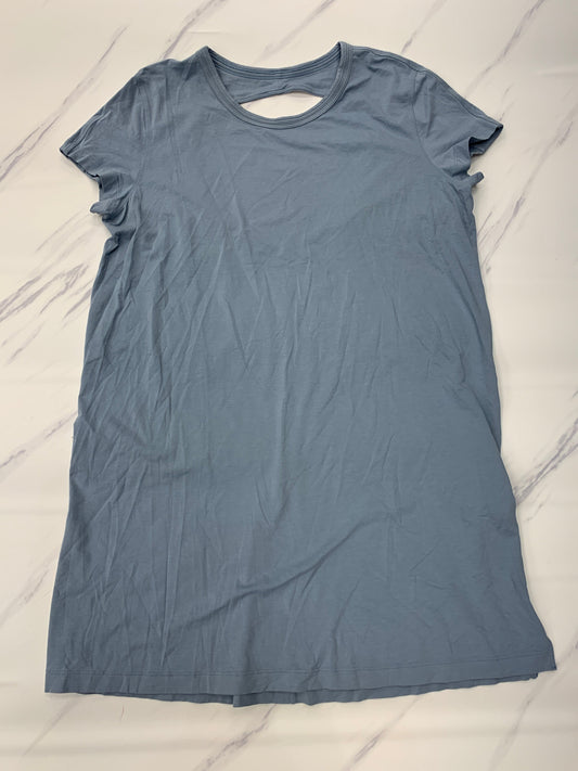 Athletic Dress By Lululemon In Blue, Size: 10