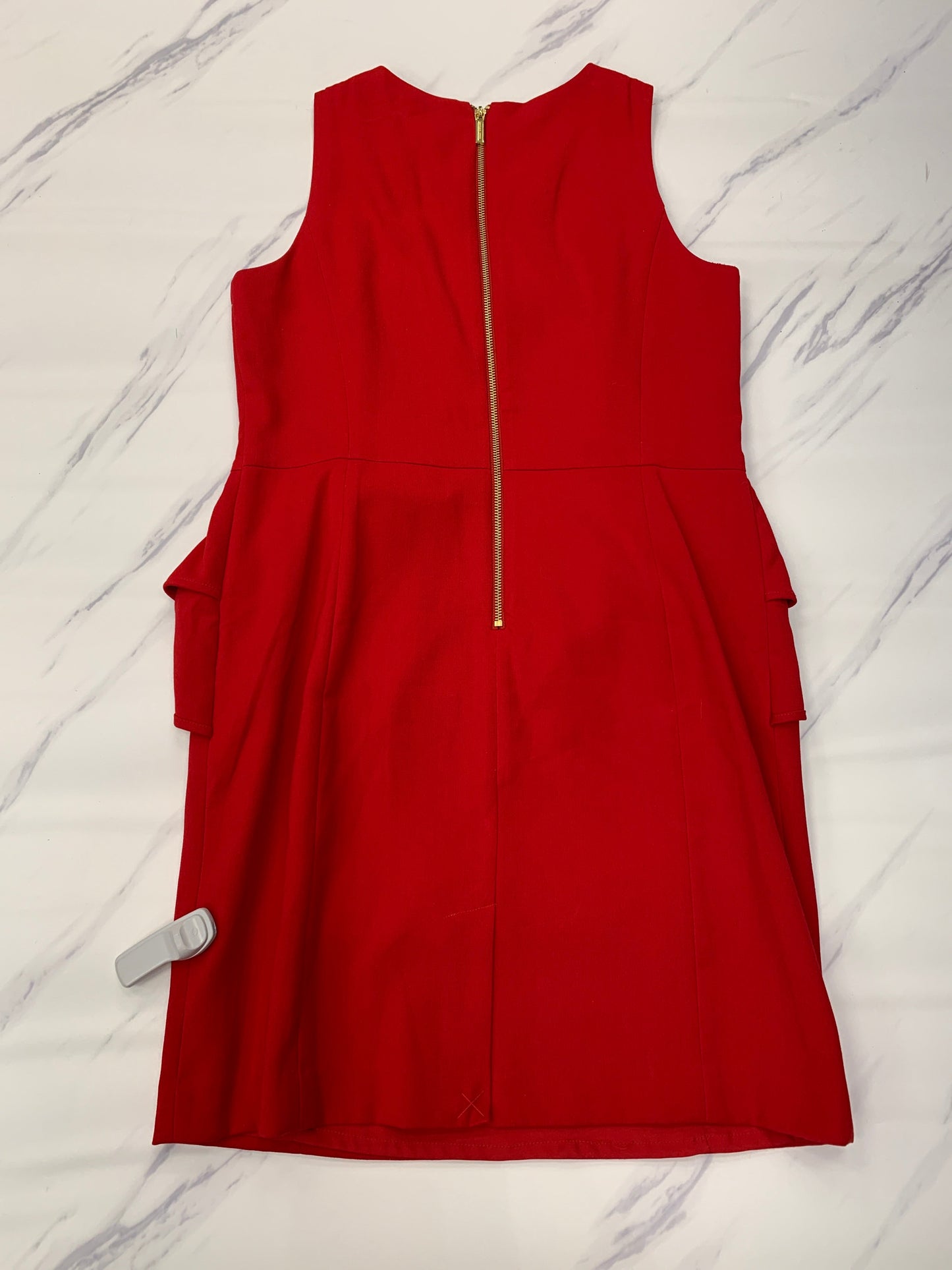 Dress Casual Midi By Michael By Michael Kors In Red, Size: 12