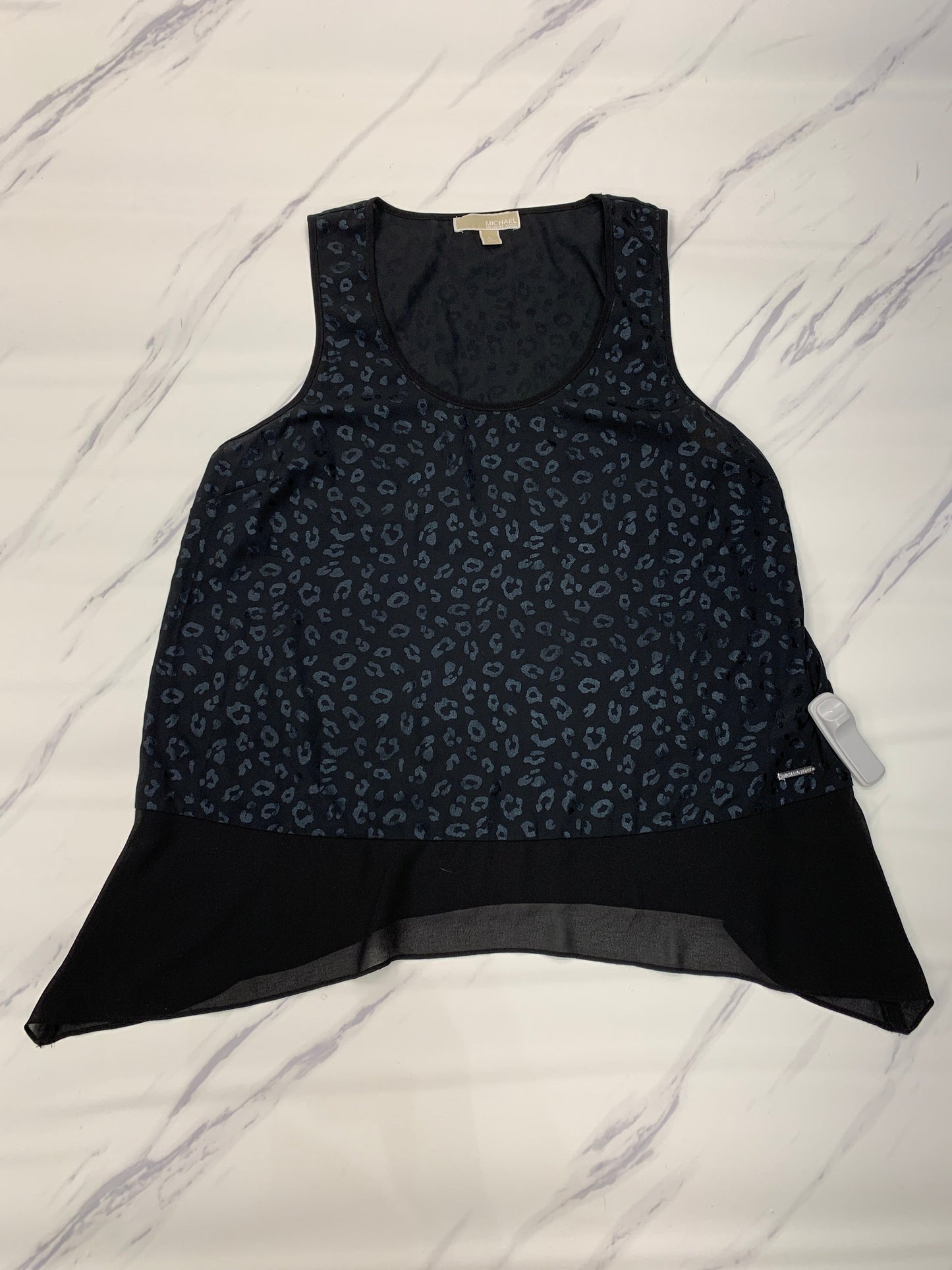 Top Sleeveless By Michael By Michael Kors In Black, Size: Xl