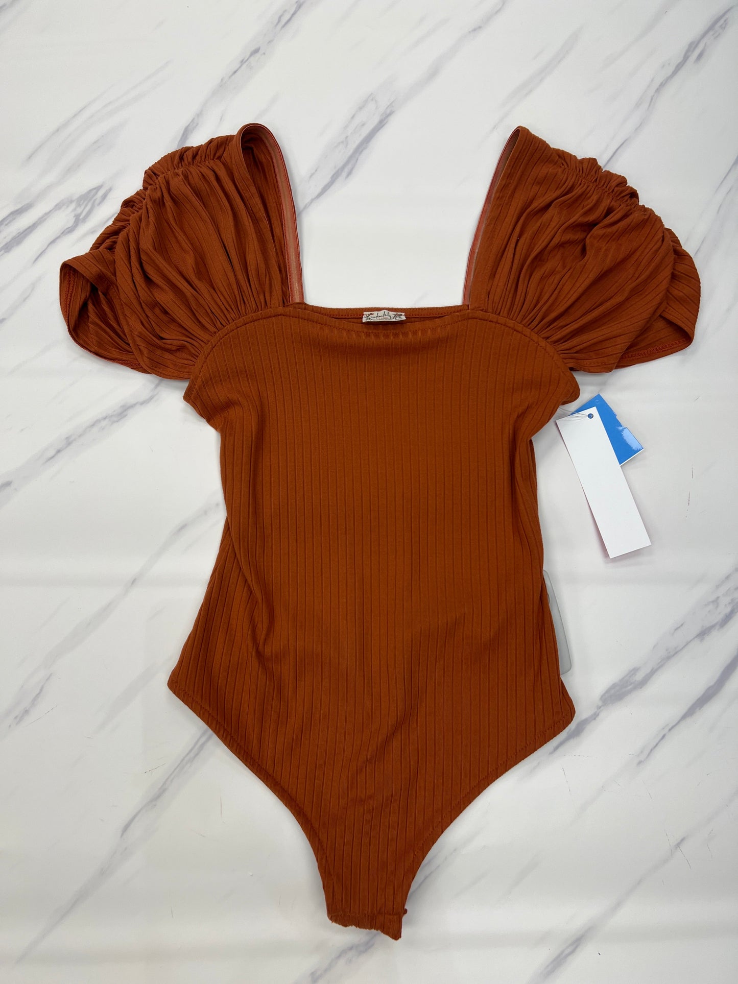 Bodysuit By Free People In Orange, Size: Xs