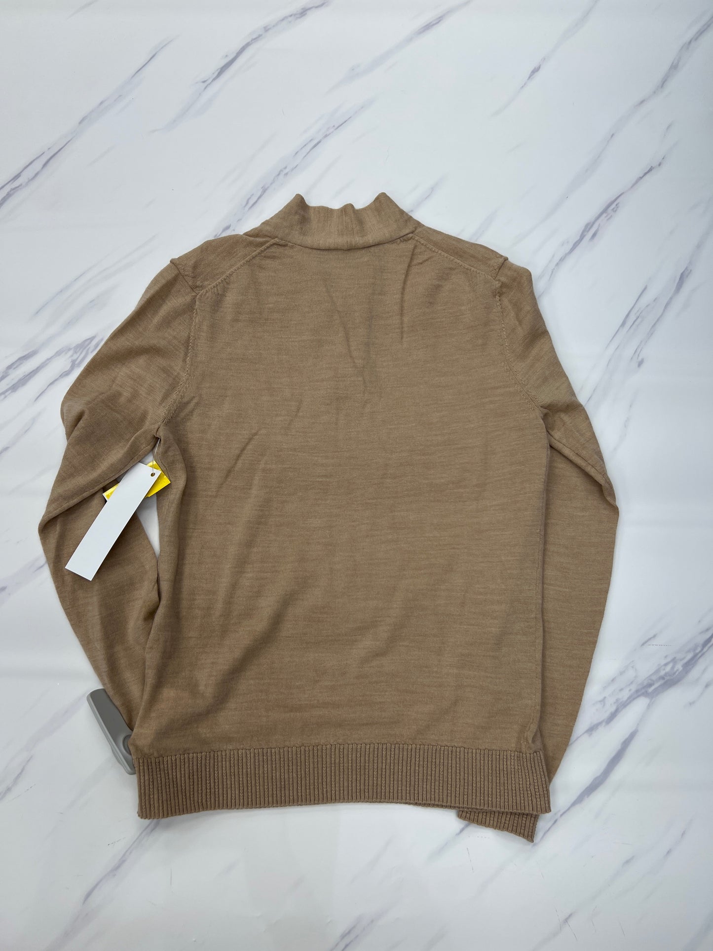 Sweater By Brooks Brothers In Tan, Size: S