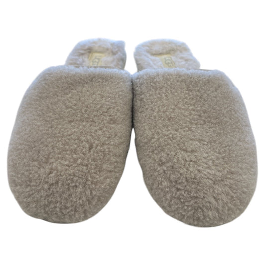 Slippers Designer By Ugg In Grey Size: 8