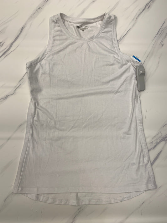 Athletic Tank Top By Athleta In White, Size: S