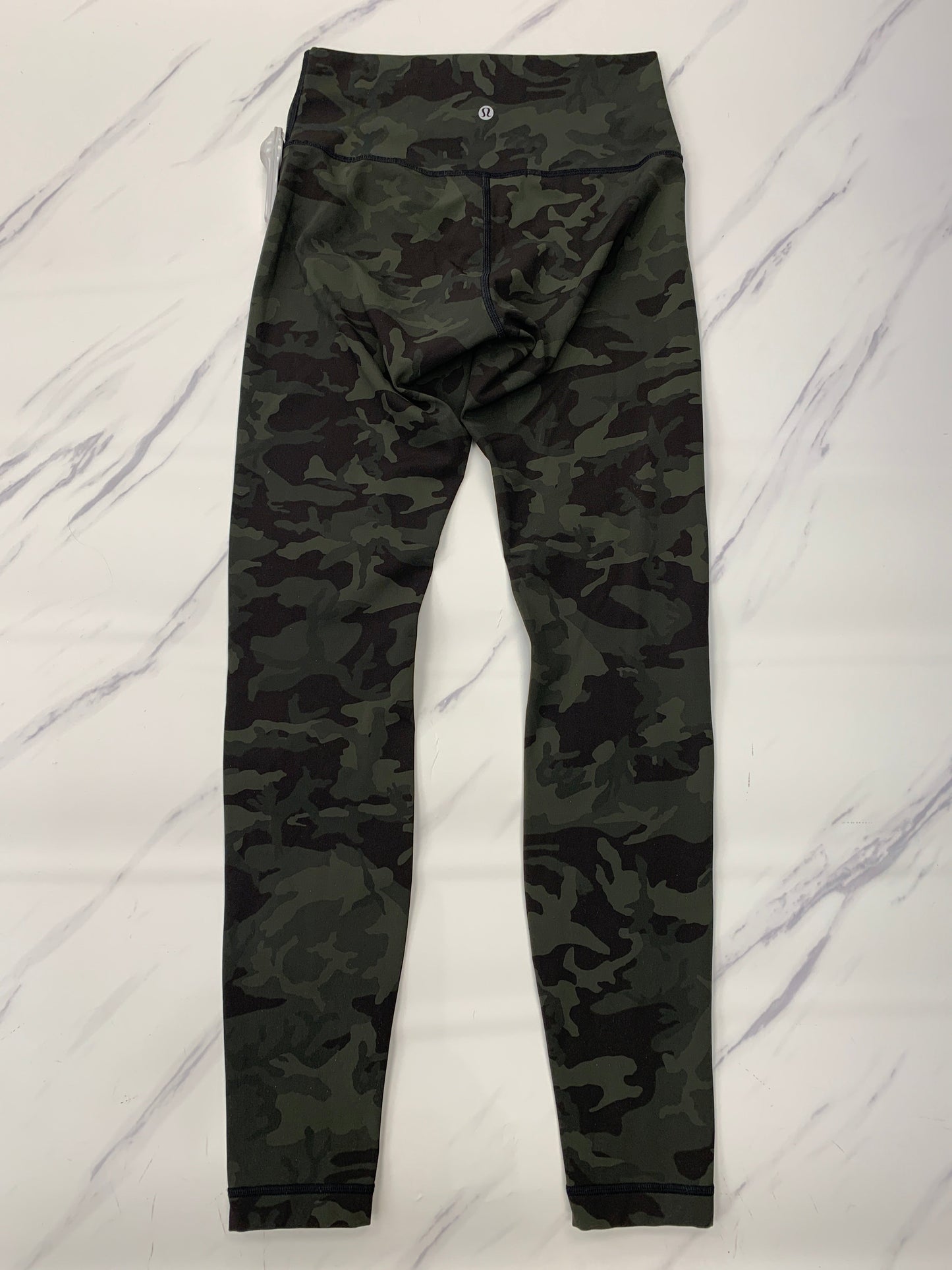 Athletic Leggings By Lululemon In Camouflage Print, Size: 6