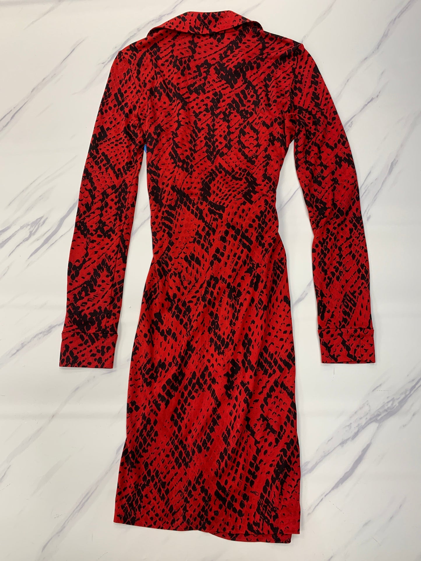 Dress Designer By Diane Von Furstenberg In Red, Size: 0