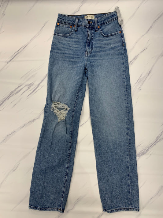 Jeans Straight By Madewell In Blue, Size: 2