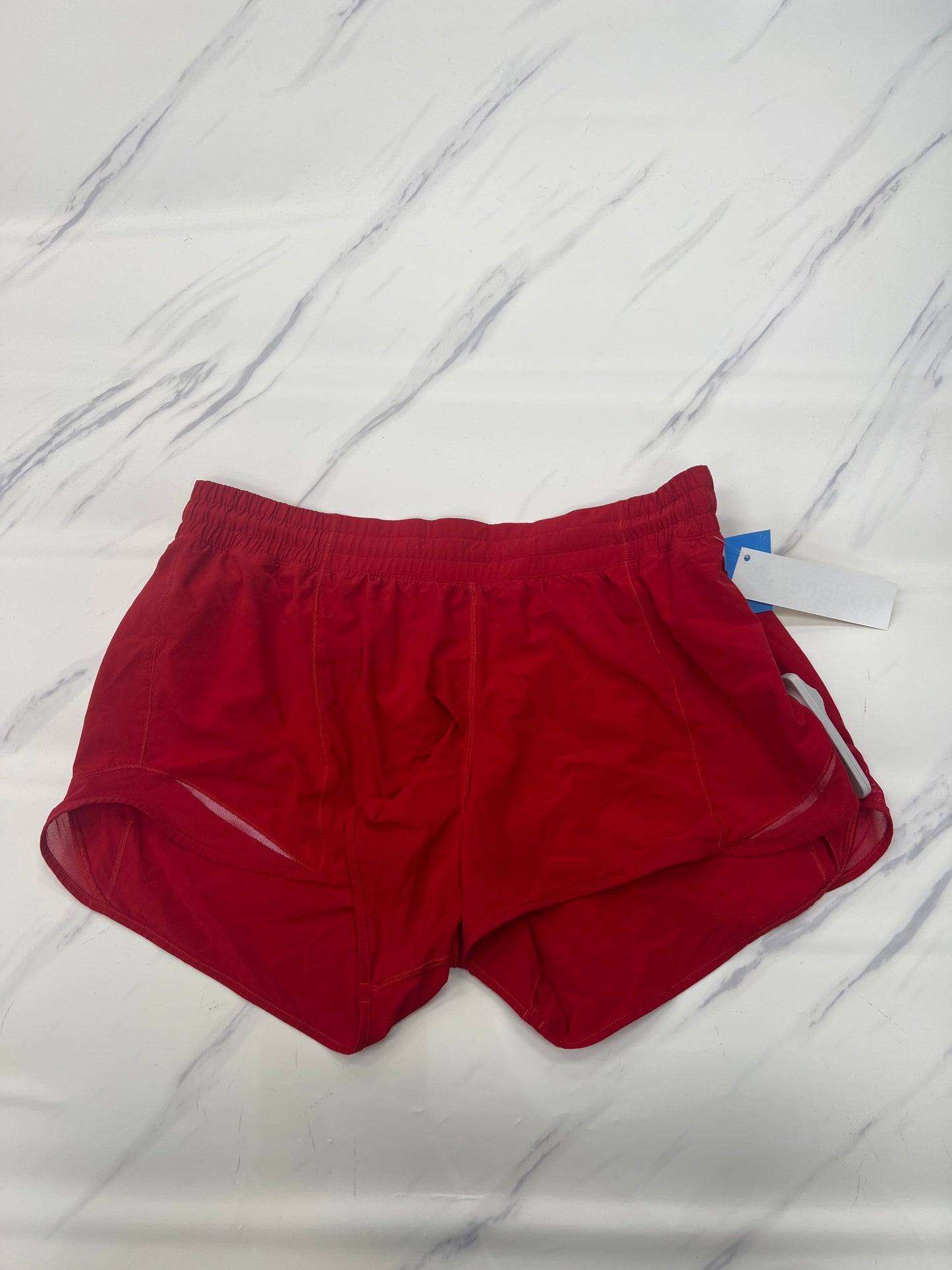 Athletic Shorts By Lululemon In Red, Size: 14