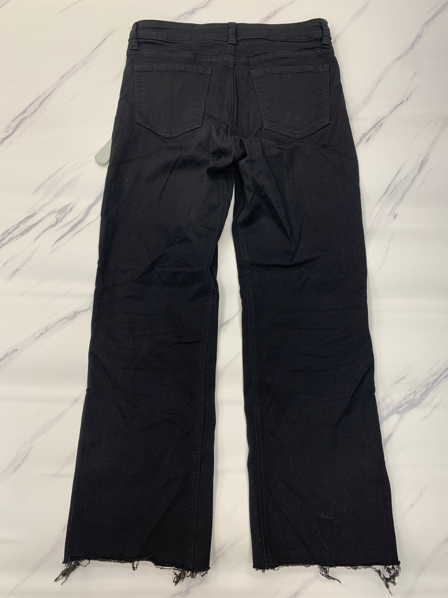 Jeans Straight By Kut In Black, Size: 8