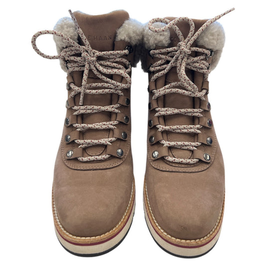 Boots Hiking By Cole-haan In Tan, Size: 7