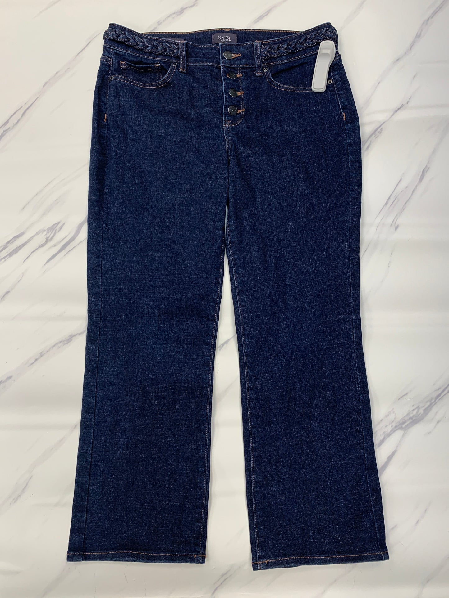 Jeans Wide Leg By Not Your Daughters Jeans In Blue, Size: 8