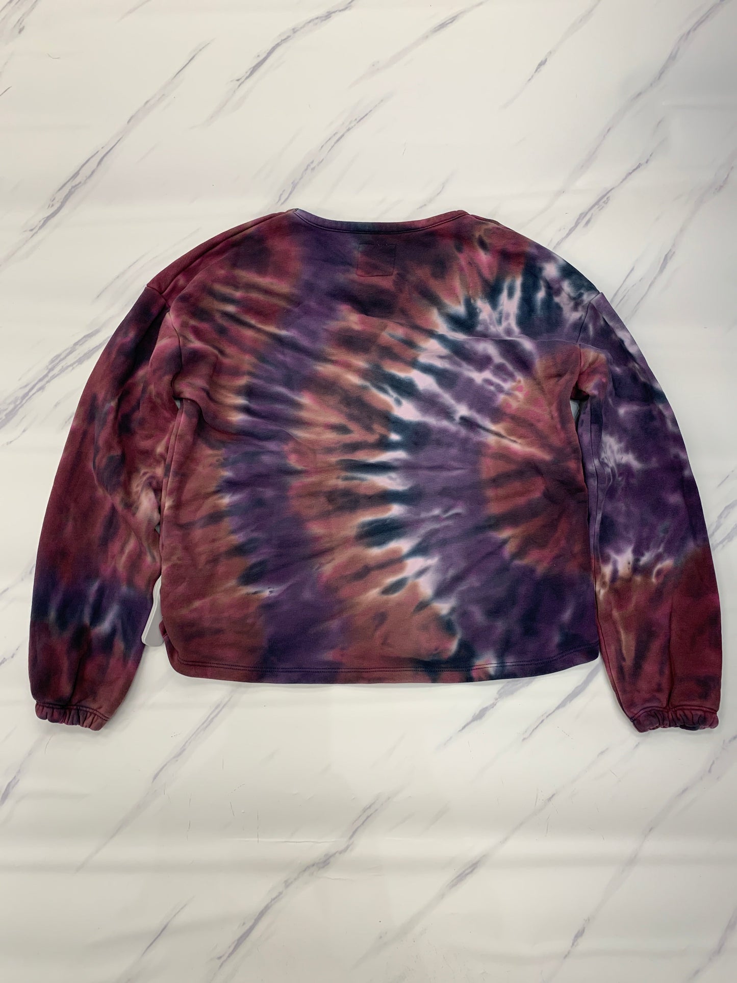 Top Long Sleeve By Chaser In Tie Dye Print, Size: S