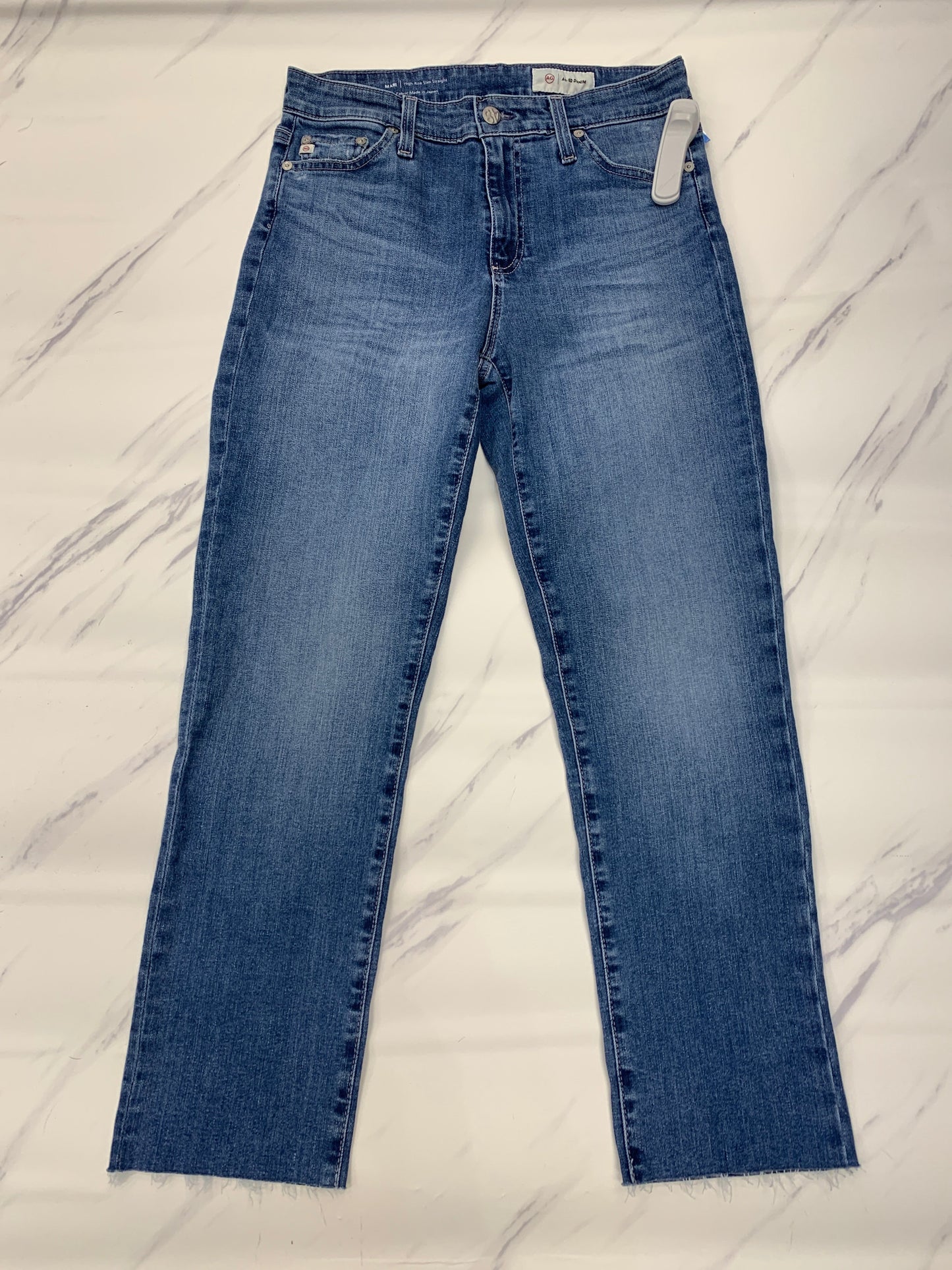 Jeans Straight By Adriano Goldschmied In Blue, Size: 6