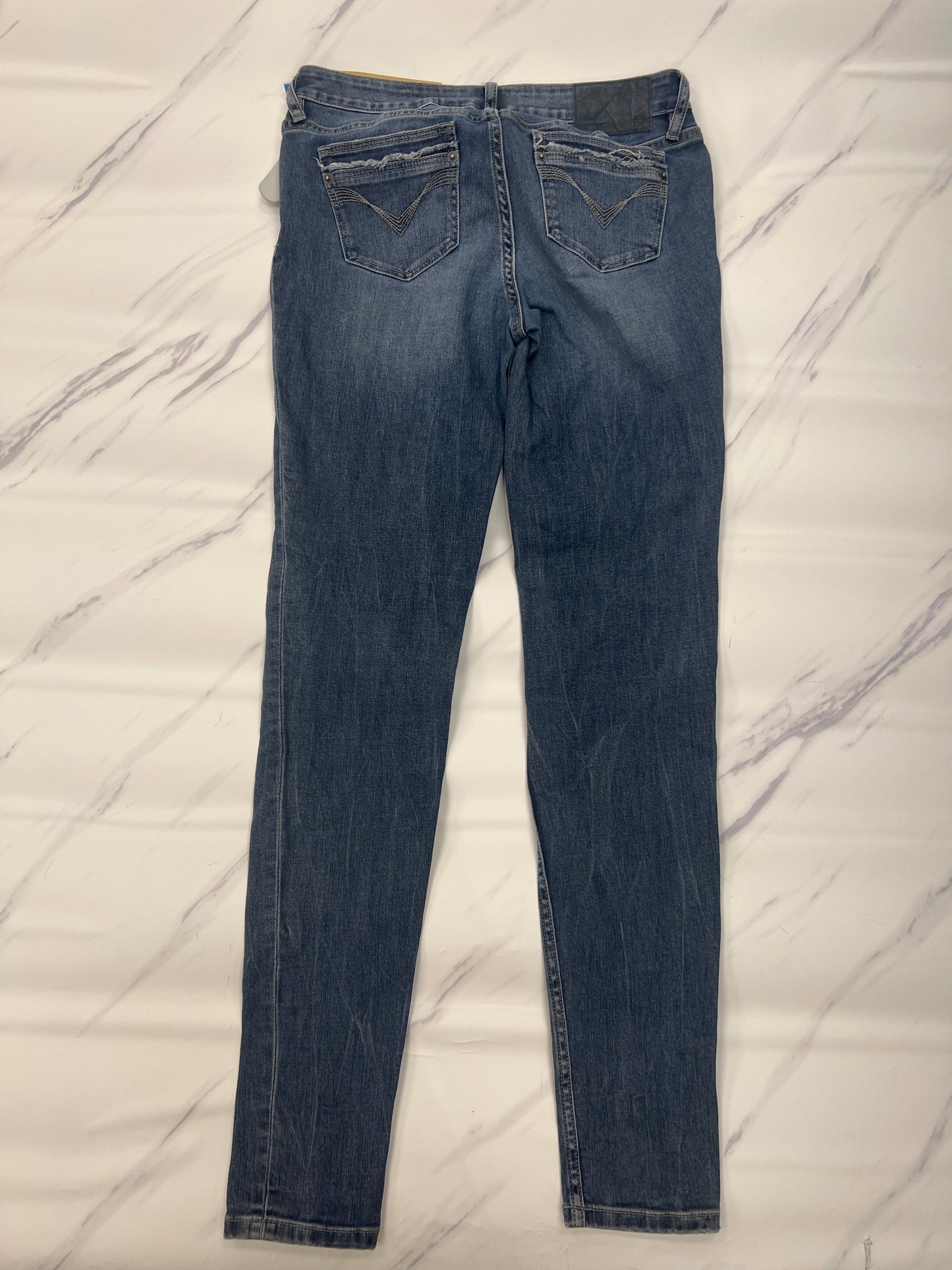 Jeans Skinny By Harley Davidson In Blue, Size: 6