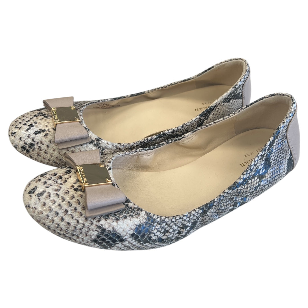 Shoes Flats By Cole-haan In Snakeskin Print, Size: 9