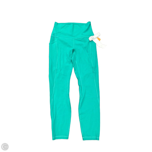 Athletic Leggings By Lululemon In Green, Size: 6