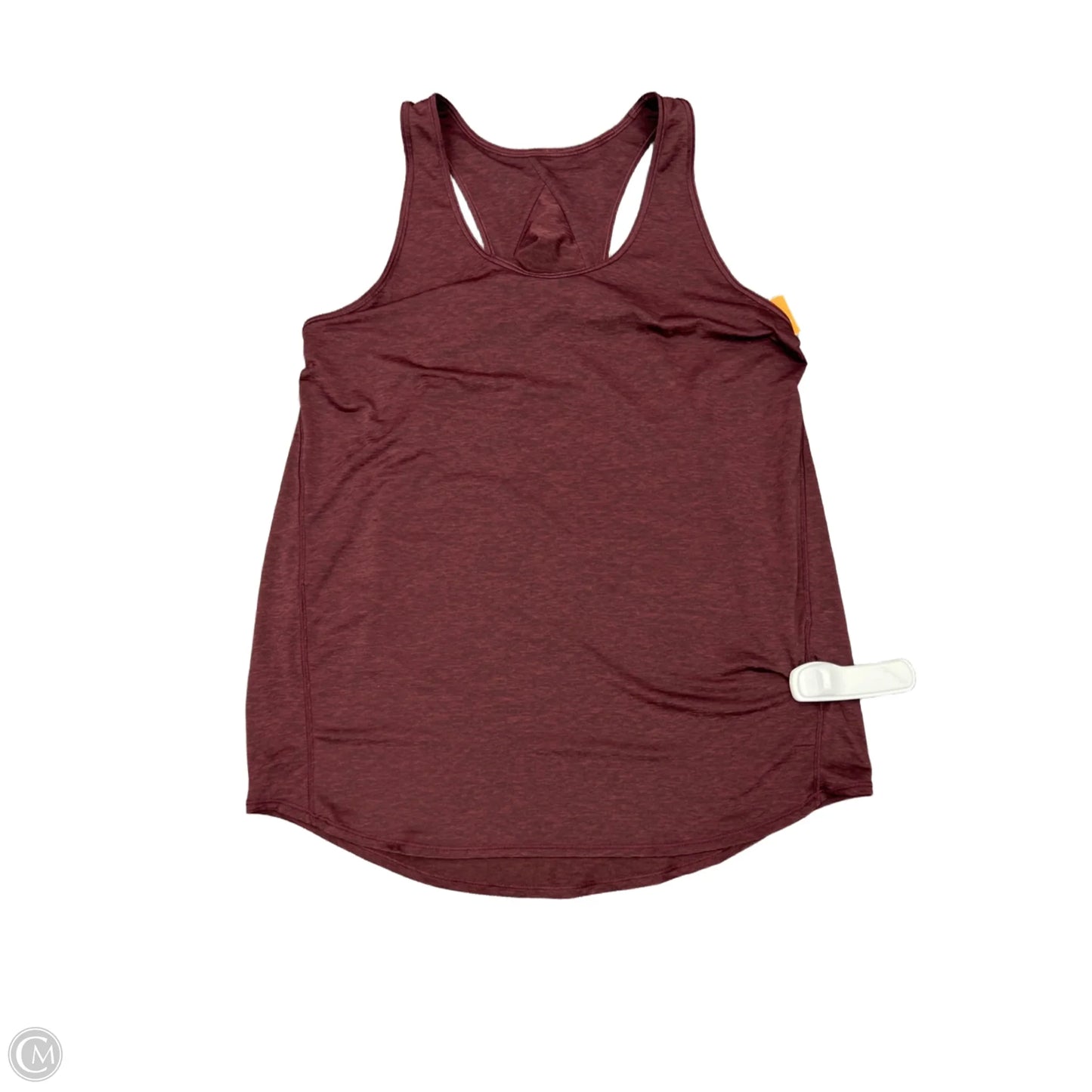 Athletic Tank Top By Lululemon In Maroon, Size: 4