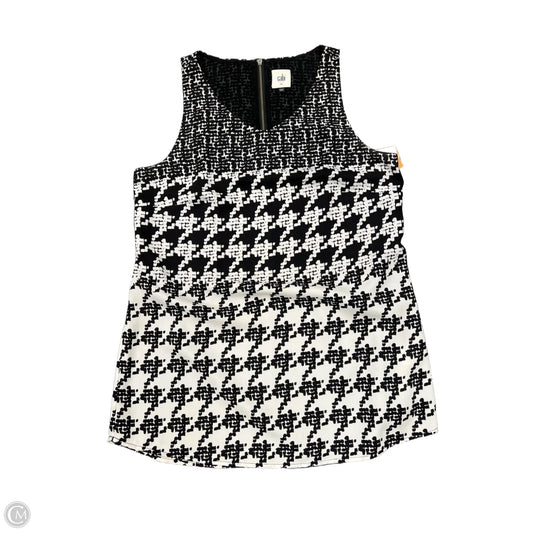 Top Sleeveless By Cabi In Black, Size: S
