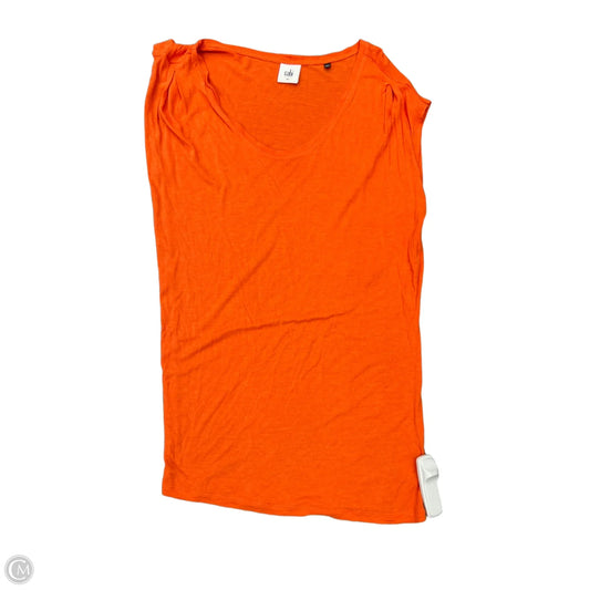Top Short Sleeve By Cabi In Orange, Size: S