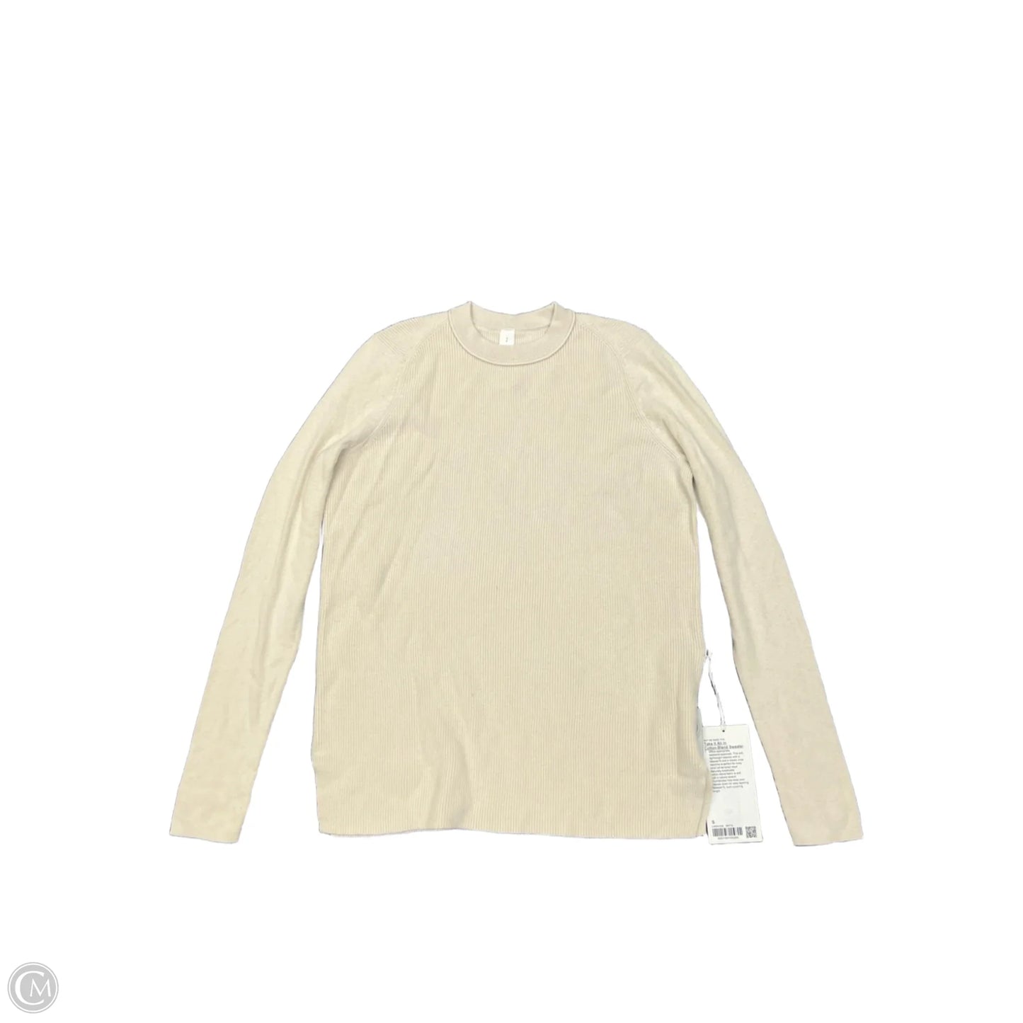 Sweater By Lululemon In Beige, Size: S