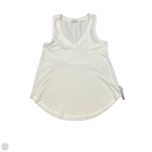 Athletic Tank Top By Z Supply In White, Size: S