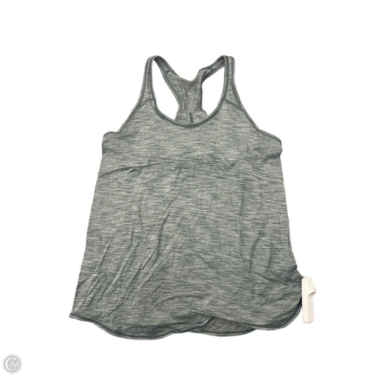 Athletic Tank Top By Lululemon In Green, Size: 6