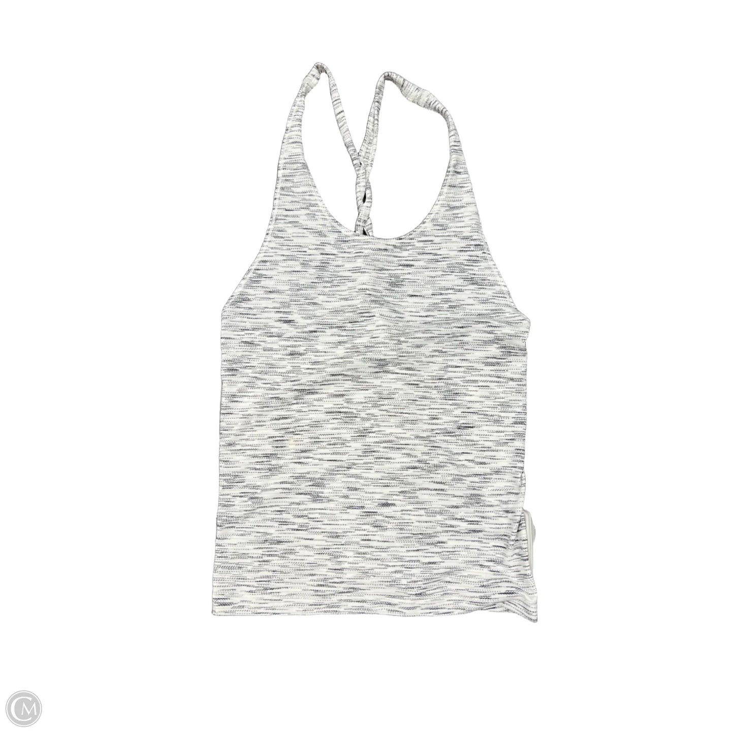Athletic Tank Top By Lululemon In Grey, Size: M