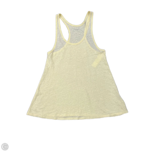 Top Sleeveless Designer By Eileen Fisher In Yellow, Size: M